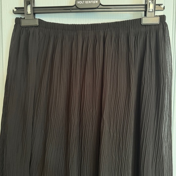 EILEEN FISHER PLEATED MIDI SKIRT - Picture 6 of 13